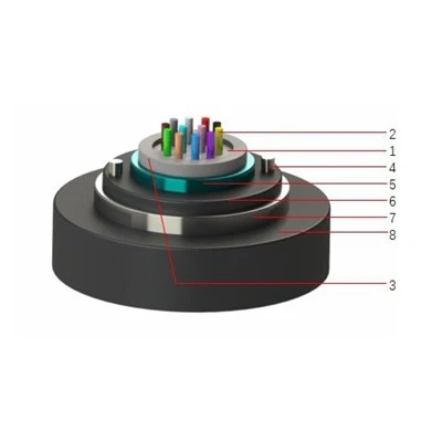 Single Mode Fibre Optique Patch kòd